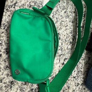 lululemon athletica Vibrant Green Belt Bag